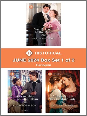 cover image of Harlequin Historical June 2024--Box Set 1 of 2